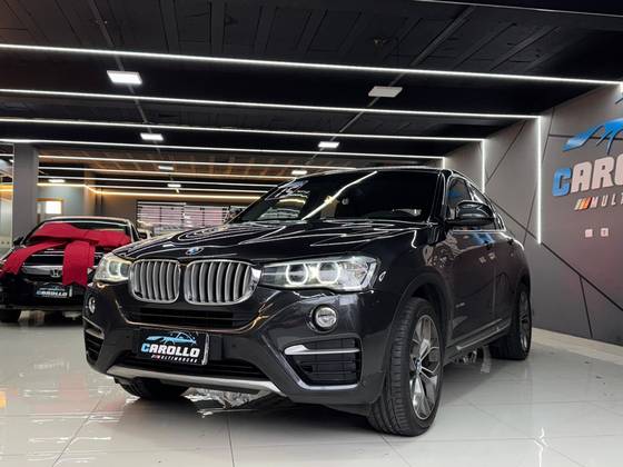 BMW X4 2.0 28I X LINE 4X4 16V TURBO GASOLINA 4P AUTOMÁTICO BMW X4 2.0 28I X LINE 4X4 16V TURBO GASOLINA 4P AUTOMÁTICO